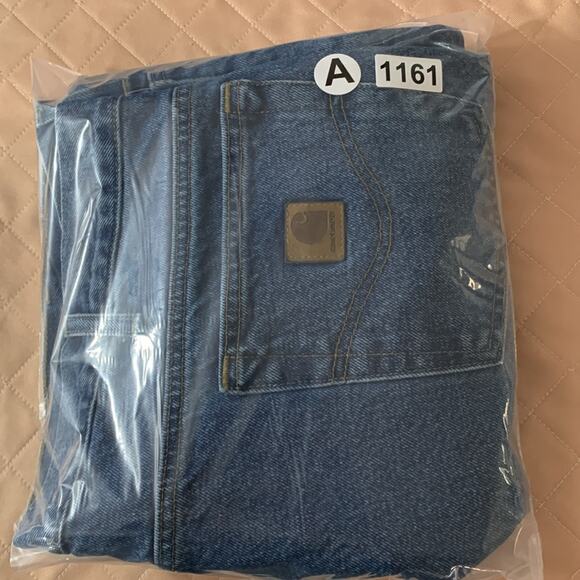 Carhartt Men's Flannel-Lined Relaxed-Fit Straight-Leg Jeans   -   Size: 40 - Picture 16 of 16